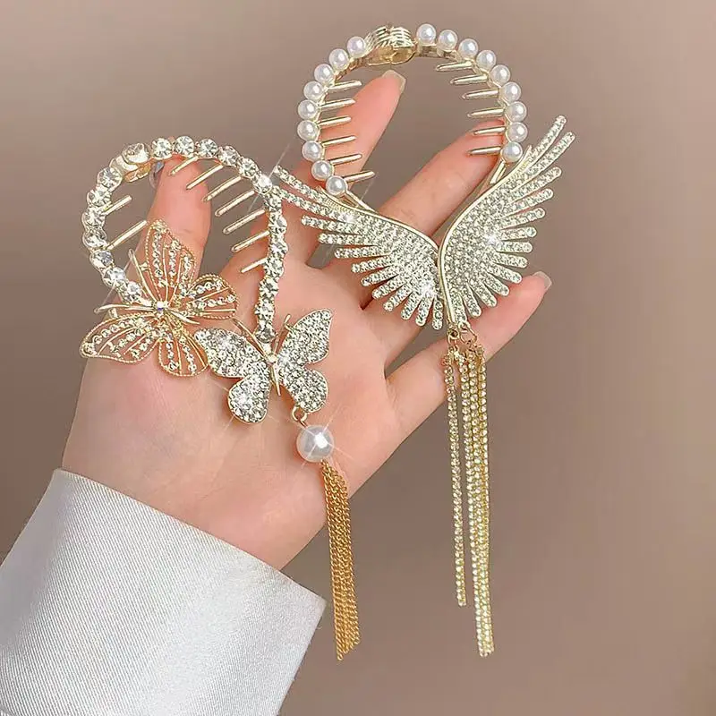 Ancient Style Orchid Tassel Hairpin Ball Head Hair Accessories — feature 12
