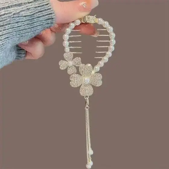 Ancient Style Orchid Tassel Hairpin Ball Head Hair Accessories - Image 13
