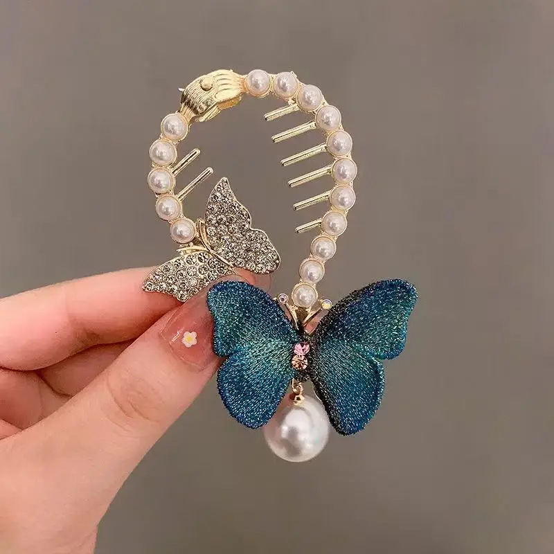 Ancient Style Orchid Tassel Hairpin Ball Head Hair Accessories - Image 3