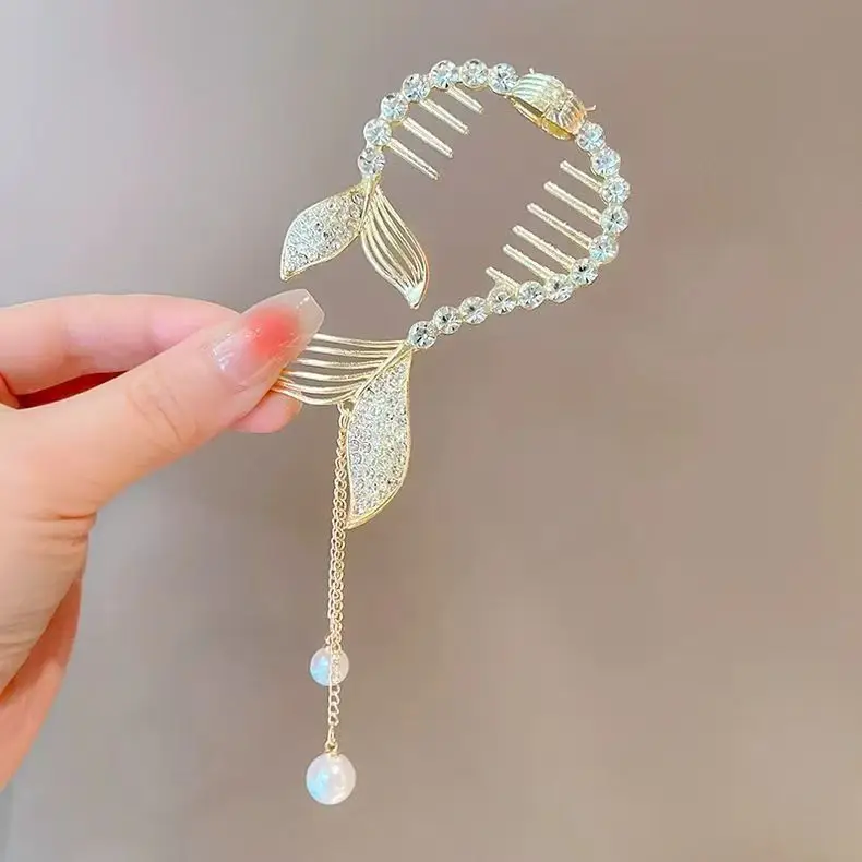 Ancient Style Orchid Tassel Hairpin Ball Head Hair Accessories - Image 34