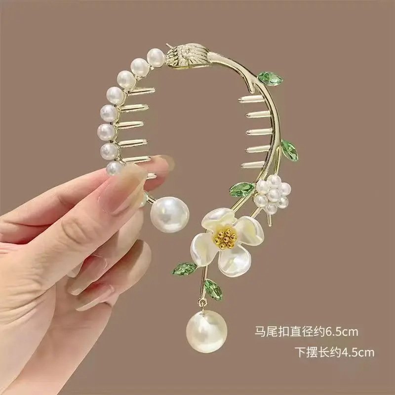 Ancient Style Orchid Tassel Hairpin Ball Head Hair Accessories - Image 5