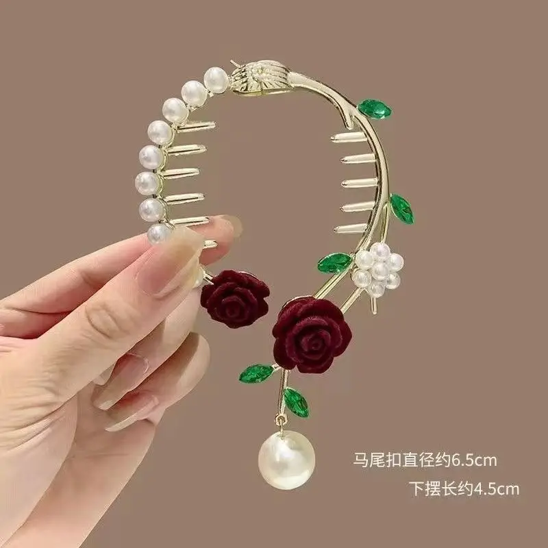 Ancient Style Orchid Tassel Hairpin Ball Head Hair Accessories - Image 6