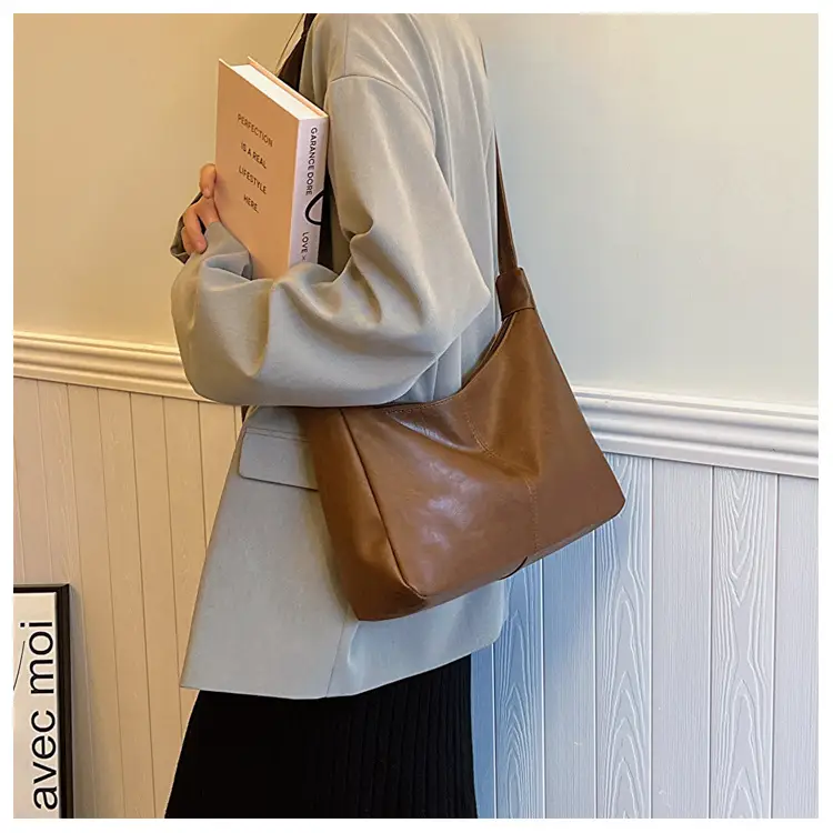 Soft PU Shoulder Bag Women's 2023 Autumn Winter New — feature 10