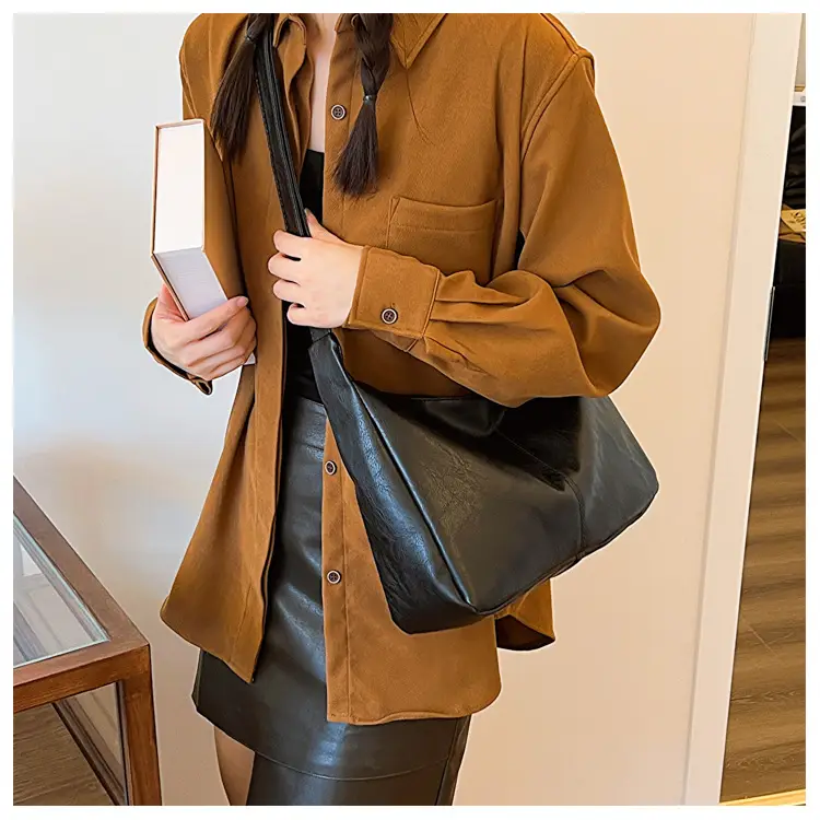 Soft PU Shoulder Bag Women's 2023 Autumn Winter New — feature 17