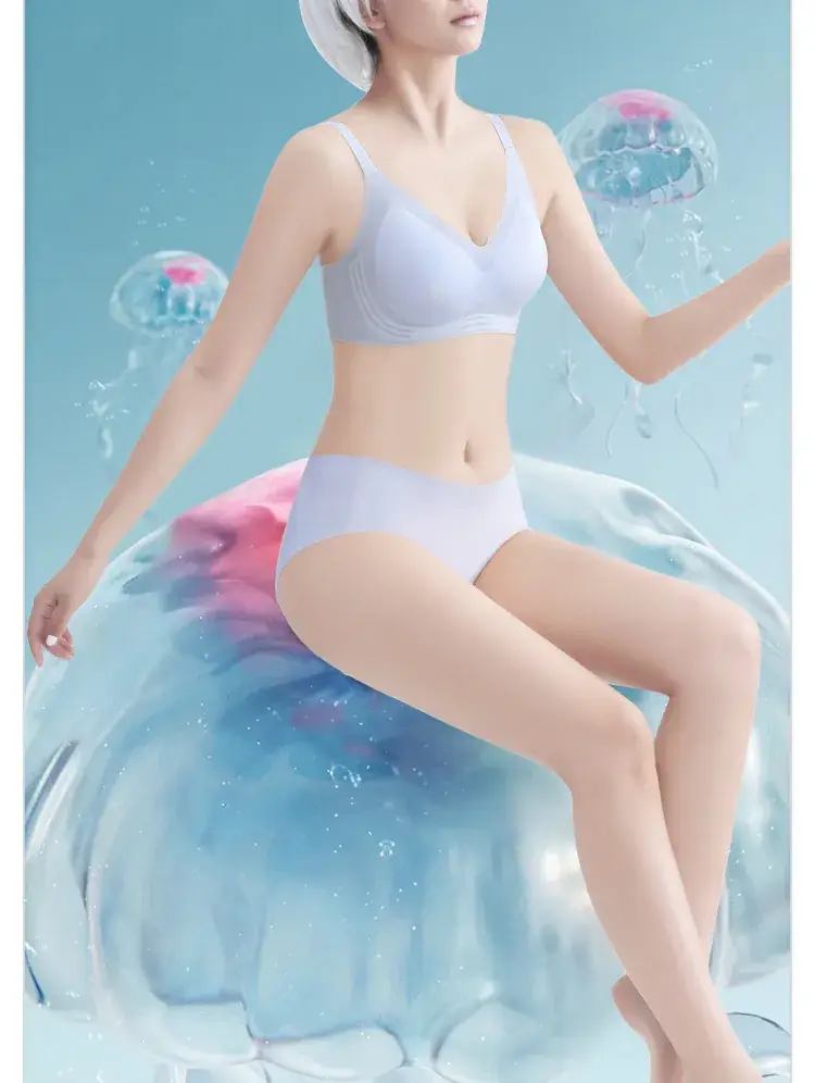 Ice-Sensitive Seamless Bra for Women, Wireless, Breathable, Small — feature 7