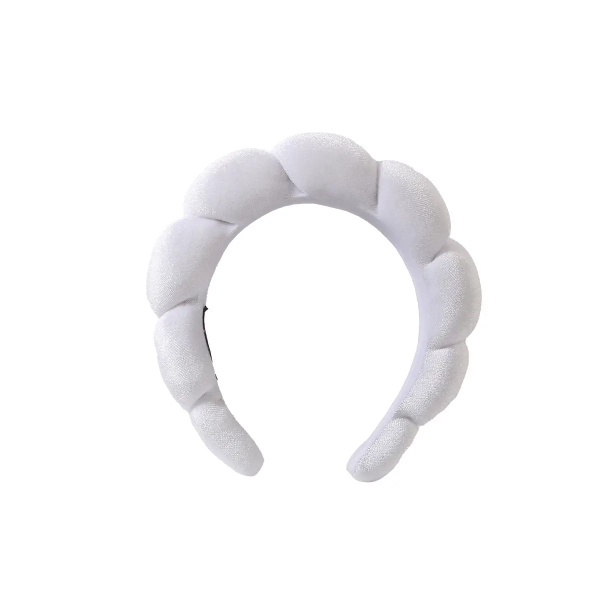 Gold Velvet Cloud Headband for Girls Female Height Increasing — feature 9