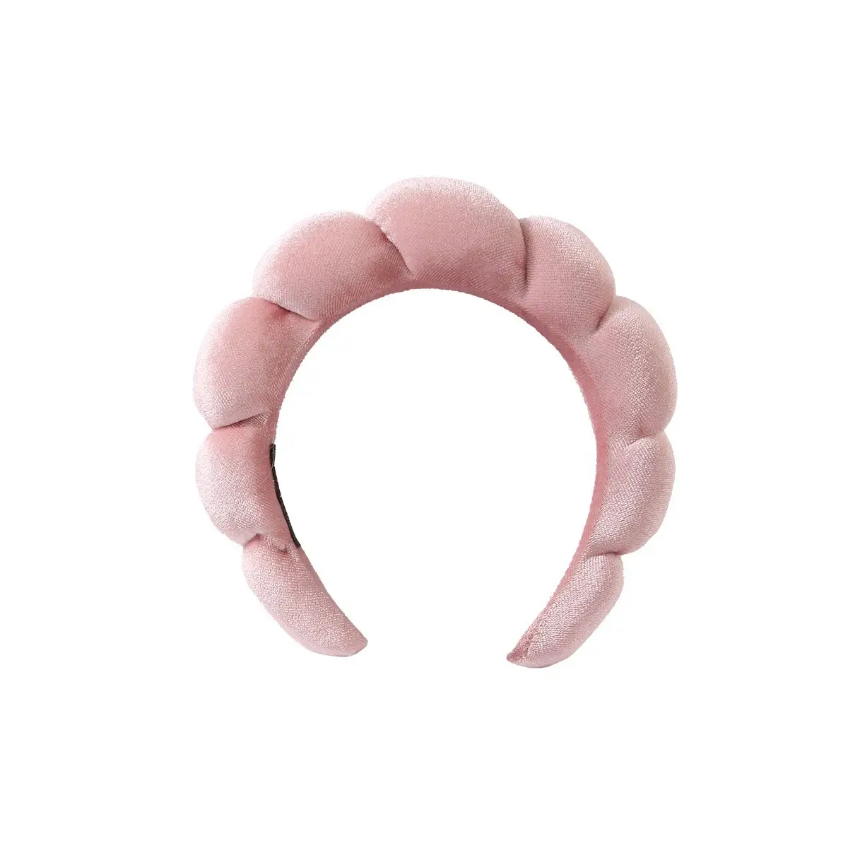 Gold Velvet Cloud Headband for Girls Female Height Increasing - Image 3