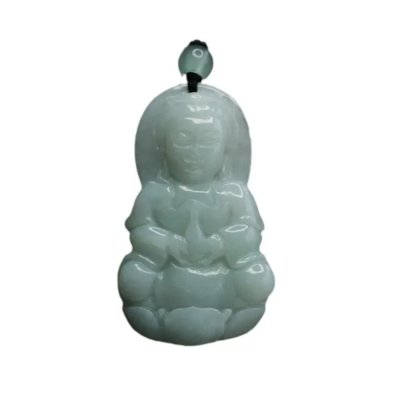 Aiyu Jade Buddha Pendant Green 18k Live Wholesale