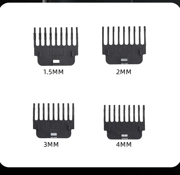 Digital Electric Hair Clipper with 4 Combs & USB Charging — feature 10