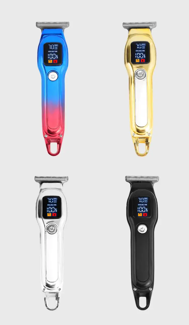 Digital Electric Hair Clipper with 4 Combs & USB Charging — feature 12