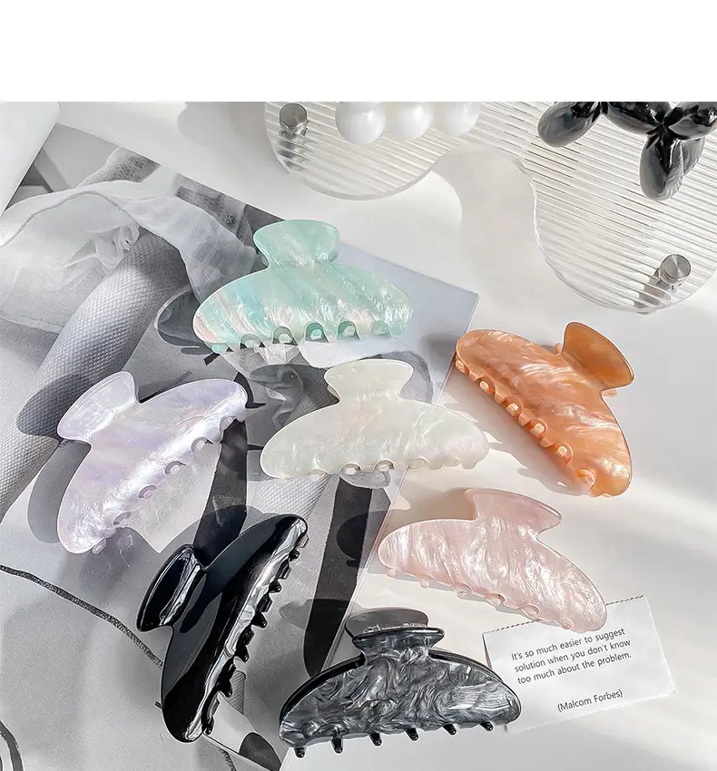 Jelly Color Hair Grab Clip Women's South Korea — feature 8