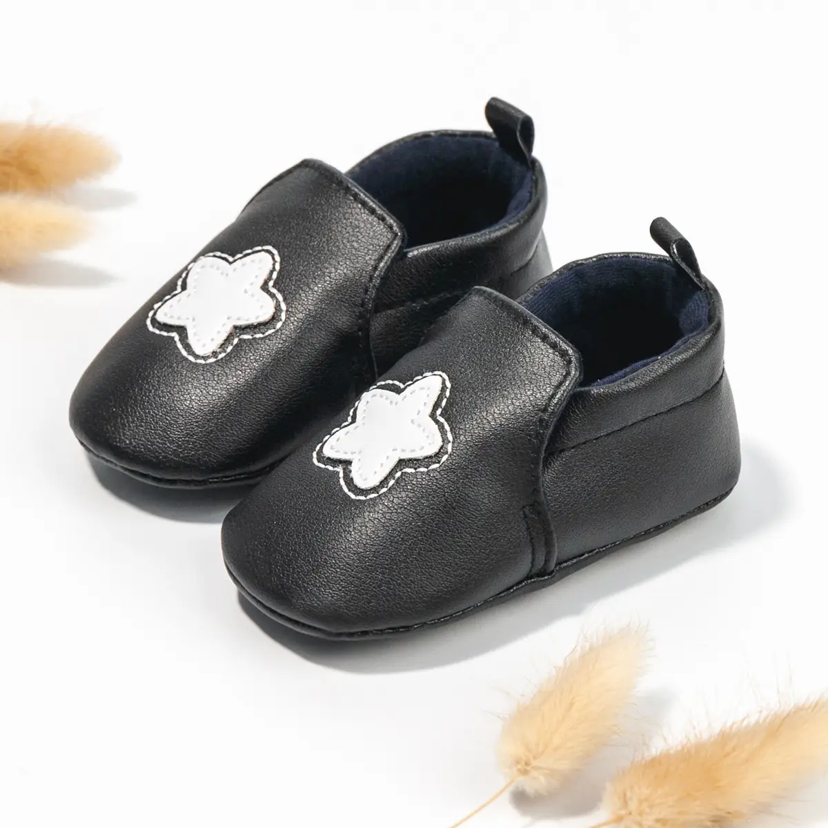 Cartoon Bear Head Soft Baby Shoes Tan — feature 12