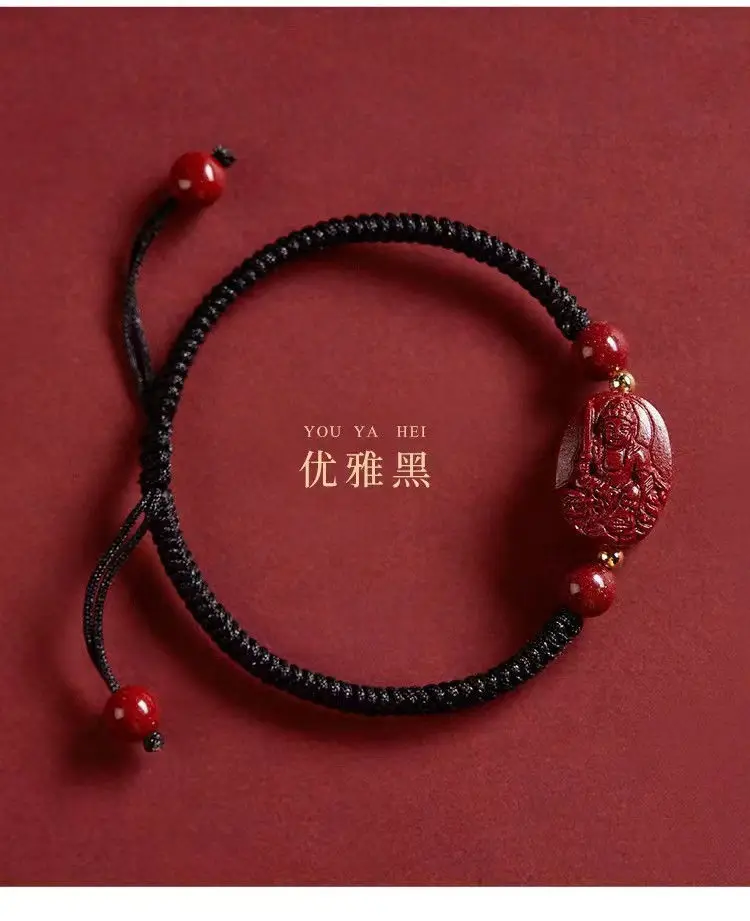 2024 Dragon Red Rope Bracelet for Men Women — feature 11