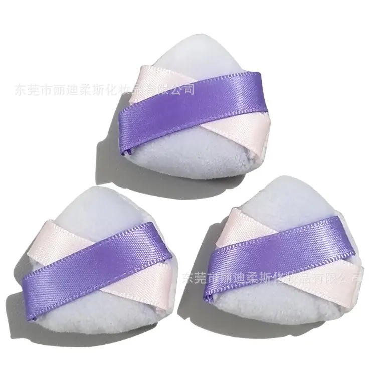 Crystal Velvet Mini Puff Double Ribbon Cake Decor - Image 9