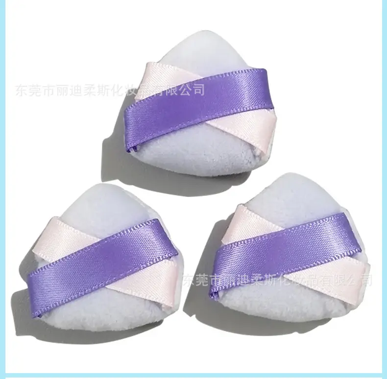 Crystal Velvet Mini Puff Double Ribbon Cake Decor — feature 12