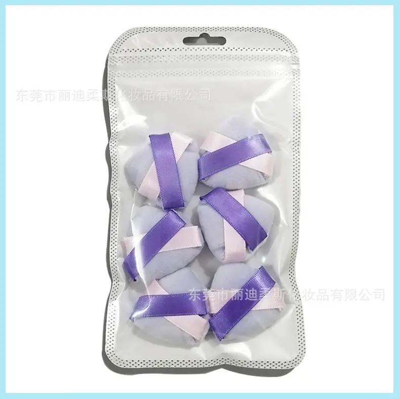 Crystal Velvet Mini Puff Double Ribbon Cake Decor — feature 15