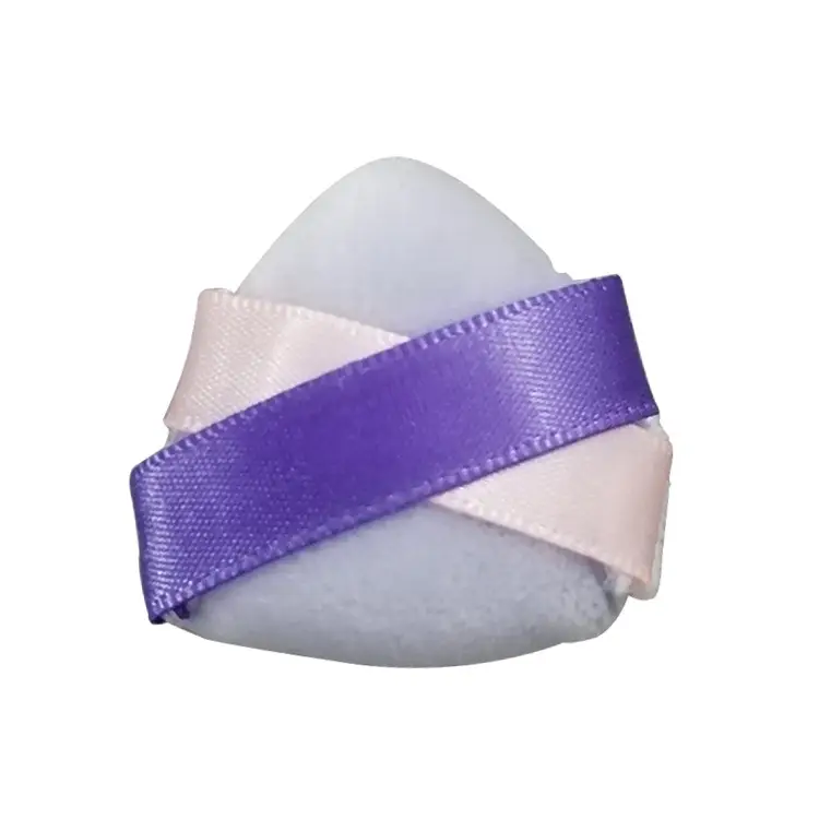 Crystal Velvet Mini Puff Double Ribbon Cake Decor - Image 2
