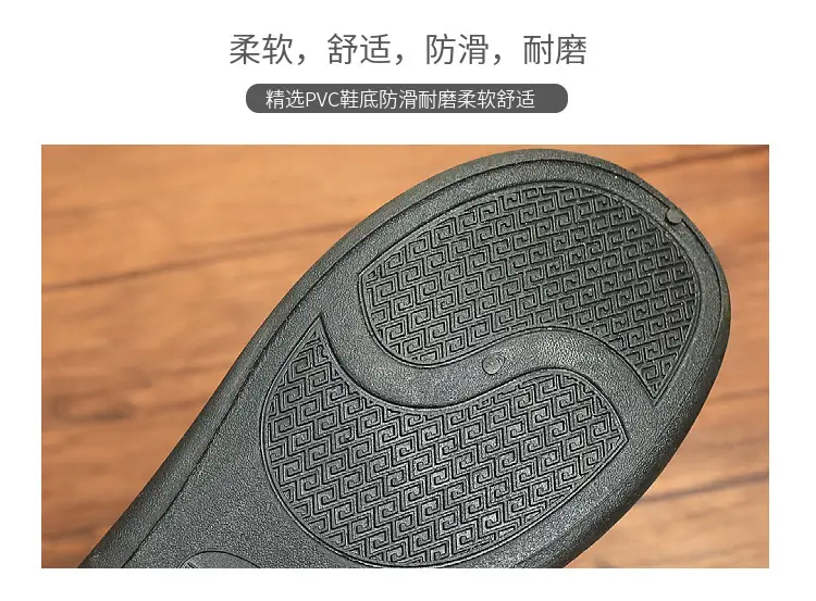 26 New Winter Models of Men's Home Cotton Shoes, Non-Slip Soft-Soled Leather Waterproof Men's Shoes, Warm Fleece-Lined Cotton Slippers — feature 13