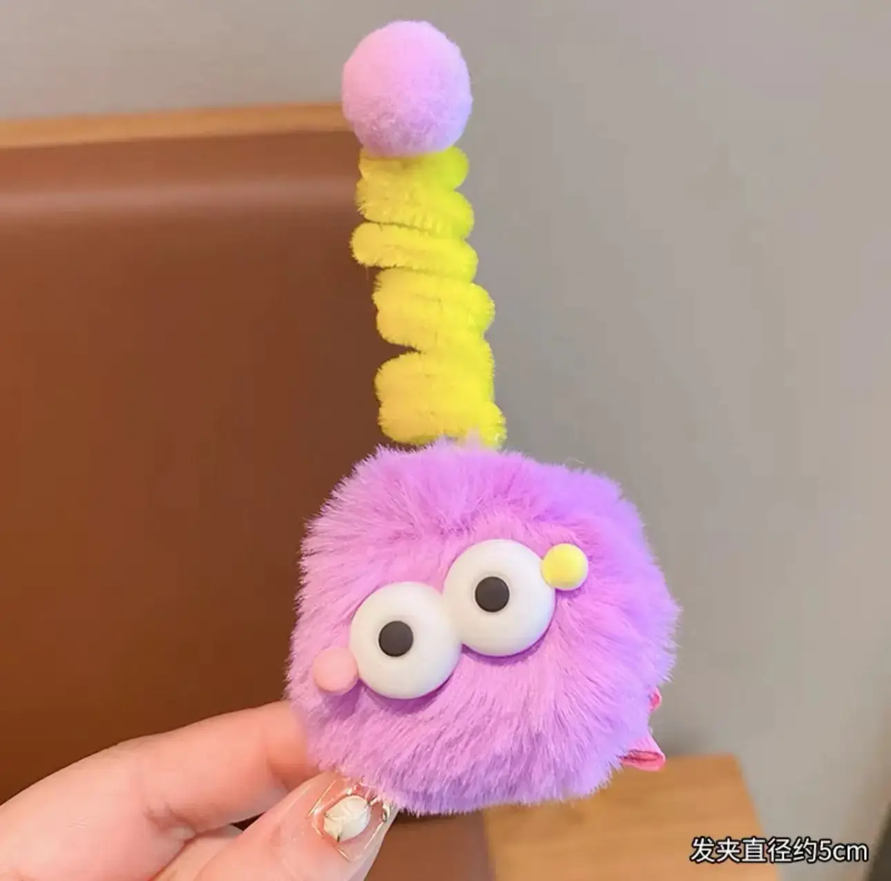 Cute Plush Doll Hairpins for Kids 2023 - Image 3