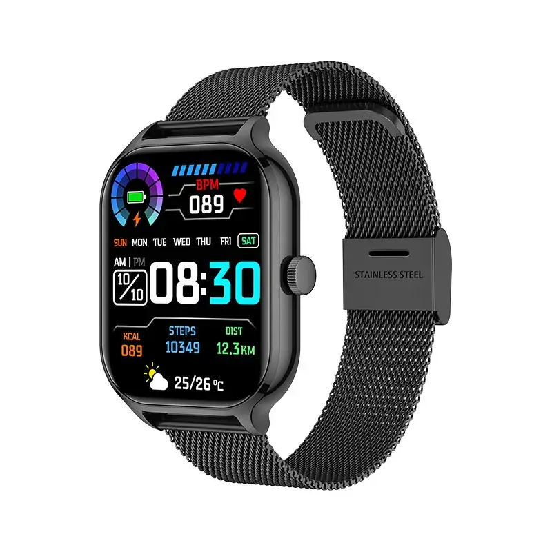 Smart Watch with Bluetooth Call & Heart Rate Display - Image 10