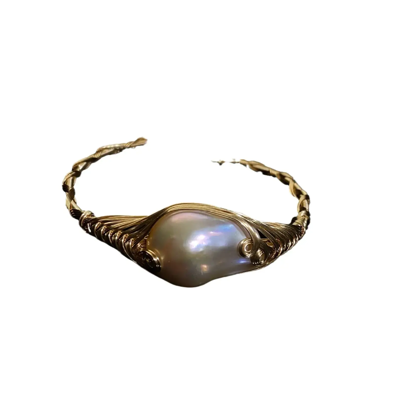 Pearl Braided Adjustable Bracelet for Men Women - Image 6