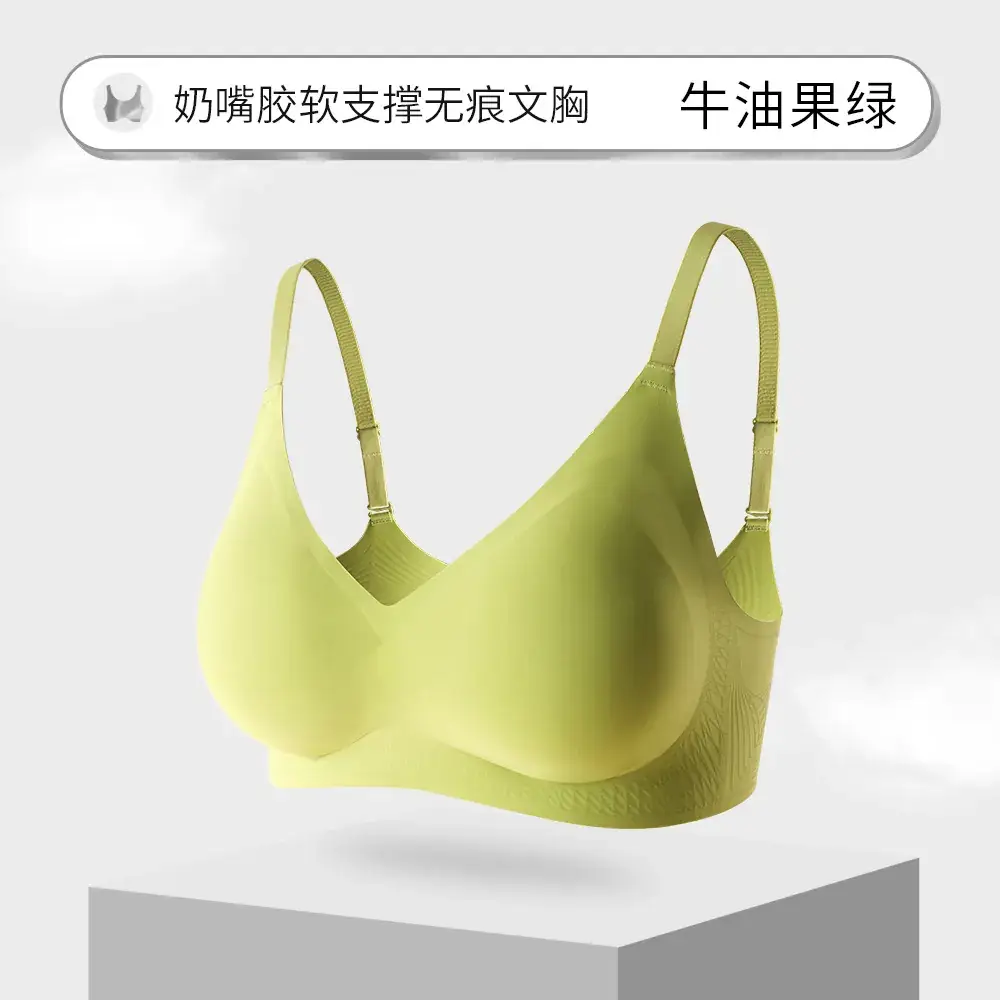 Summer Soft Support Seamless Push-Up Bra