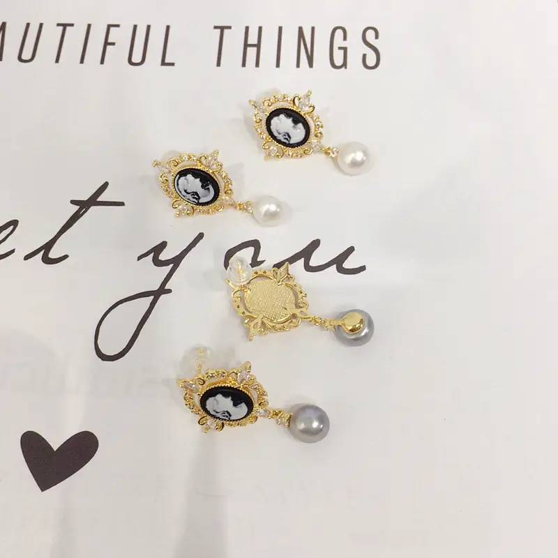 Zhuji Pearl Earrings 18K Gold Women Elegant Design — feature 9