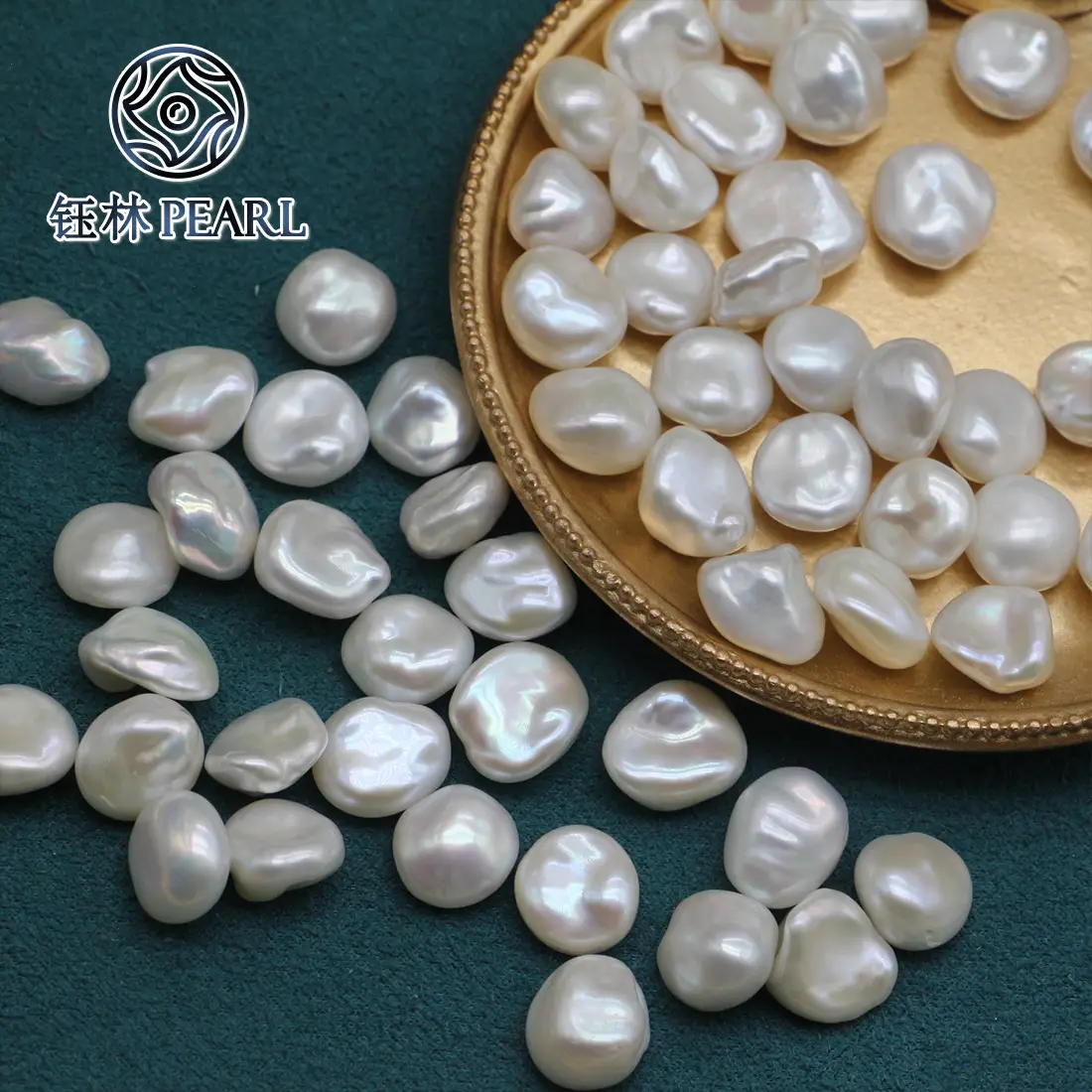 9-13mm Broken Pearl Jewelry Set for Women - Image 4