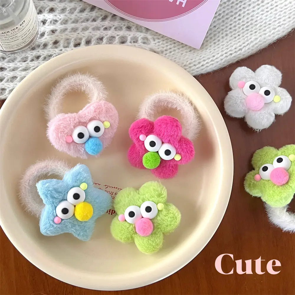 Super Cute Plush Hairpins for Girls Colorful Hair Accessories - Image 24
