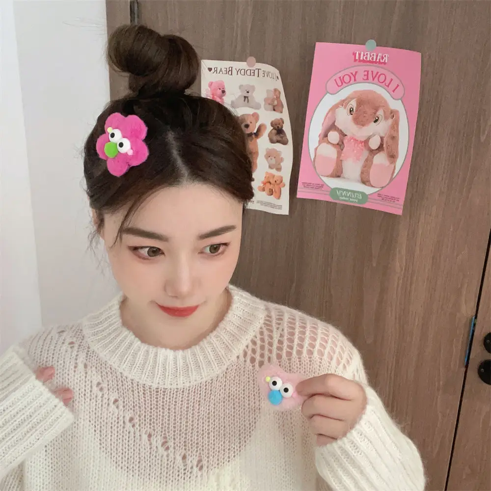 Super Cute Plush Hairpins for Girls Colorful Hair Accessories — feature 41
