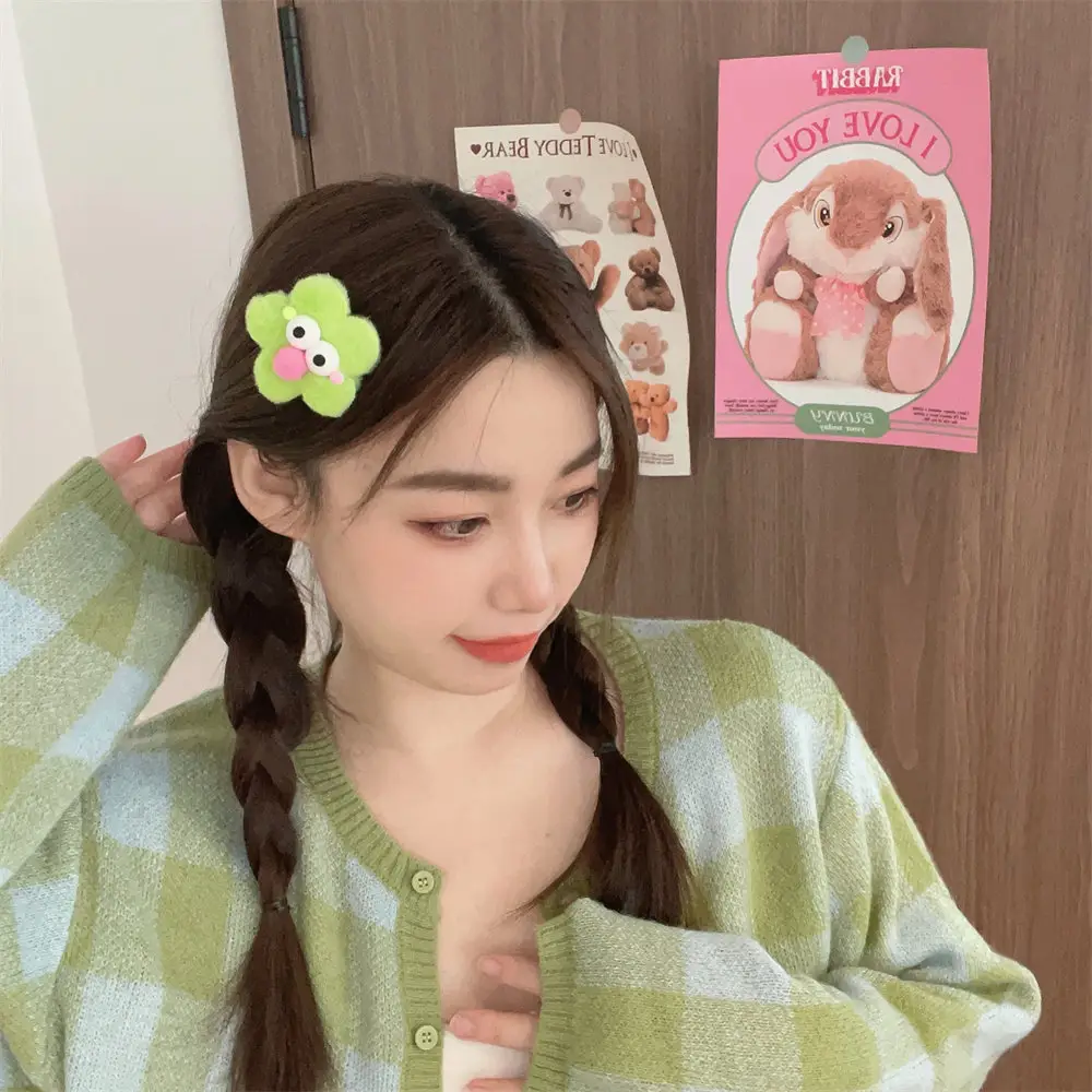 Super Cute Plush Hairpins for Girls Colorful Hair Accessories — feature 42