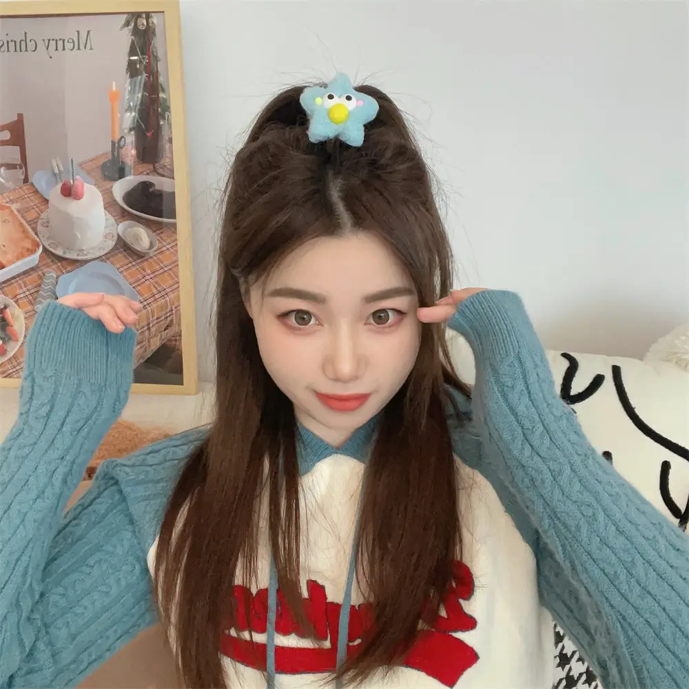 Super Cute Plush Hairpins for Girls Colorful Hair Accessories — feature 43