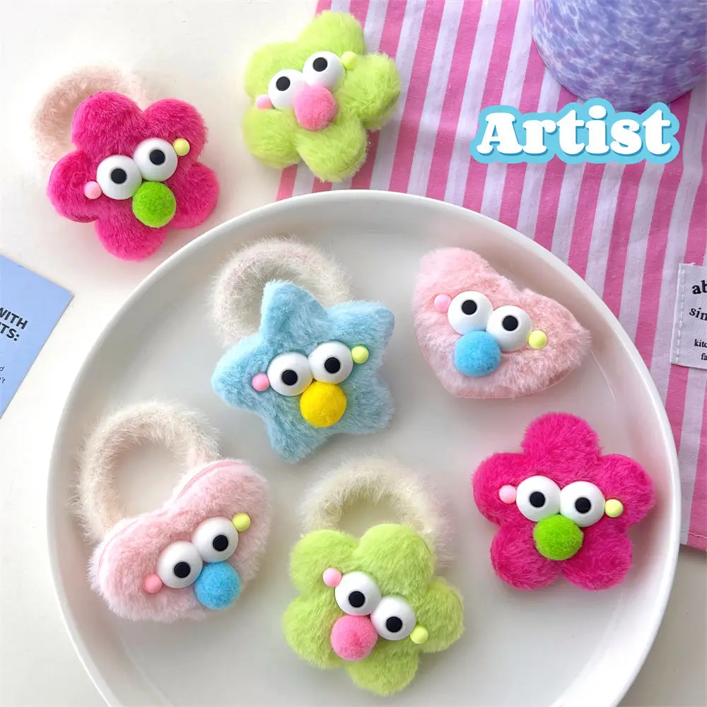 Super Cute Plush Hairpins for Girls Colorful Hair Accessories — feature 47
