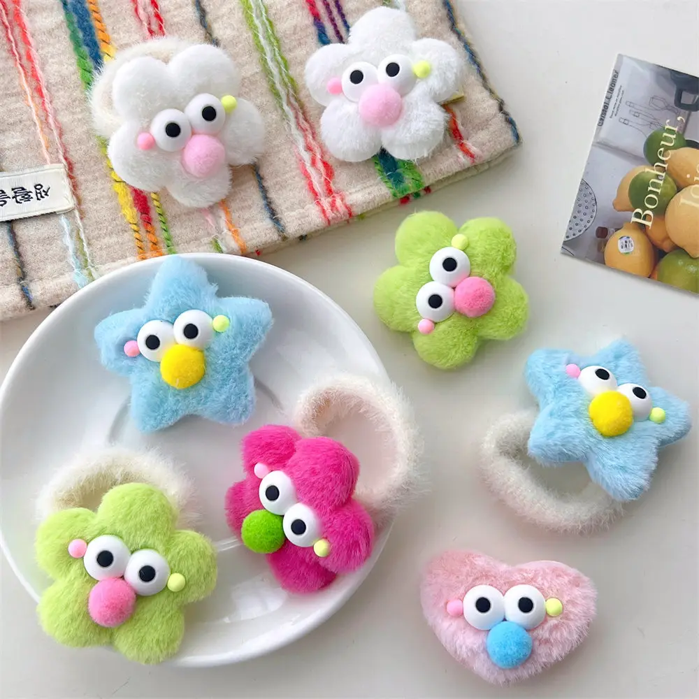 Super Cute Plush Hairpins for Girls Colorful Hair Accessories — feature 50