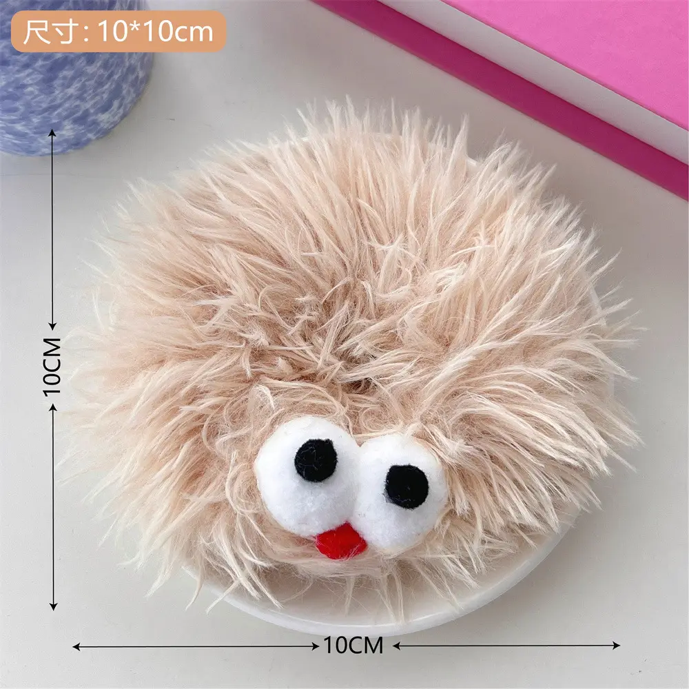 Super Cute Plush Hairpins for Girls Colorful Hair Accessories - Image 11