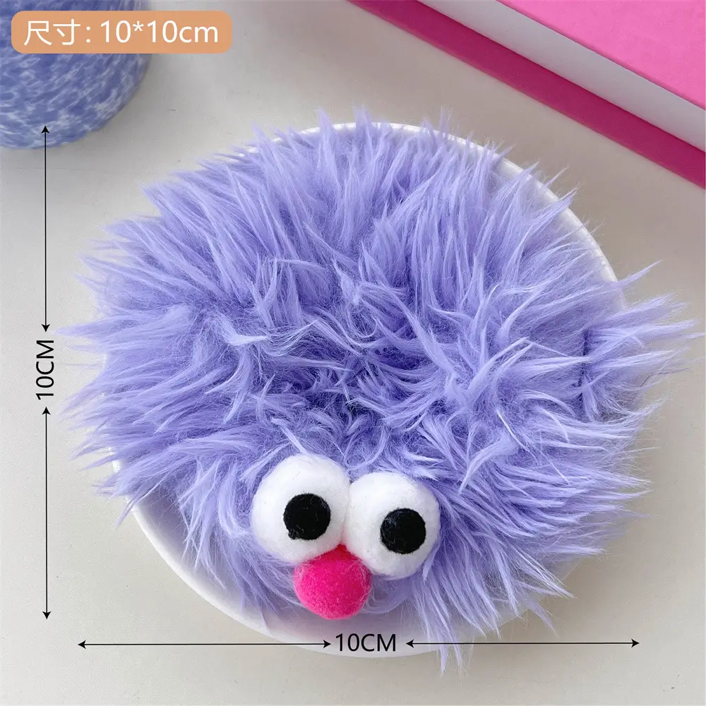 Super Cute Plush Hairpins for Girls Colorful Hair Accessories - Image 13