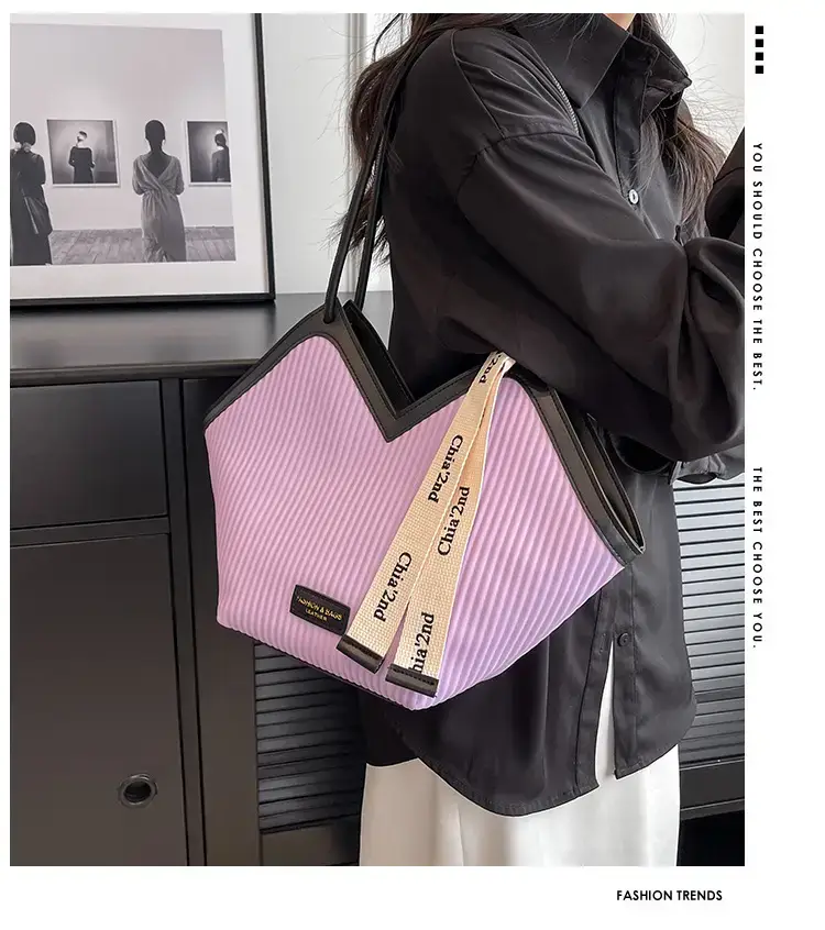 Korean Style Canvas Shoulder Bag 2025 Spring Summer Women — feature 12