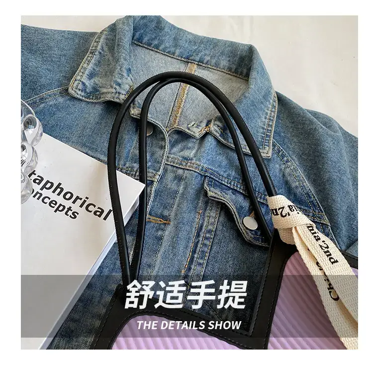 Korean Style Canvas Shoulder Bag 2025 Spring Summer Women — feature 17
