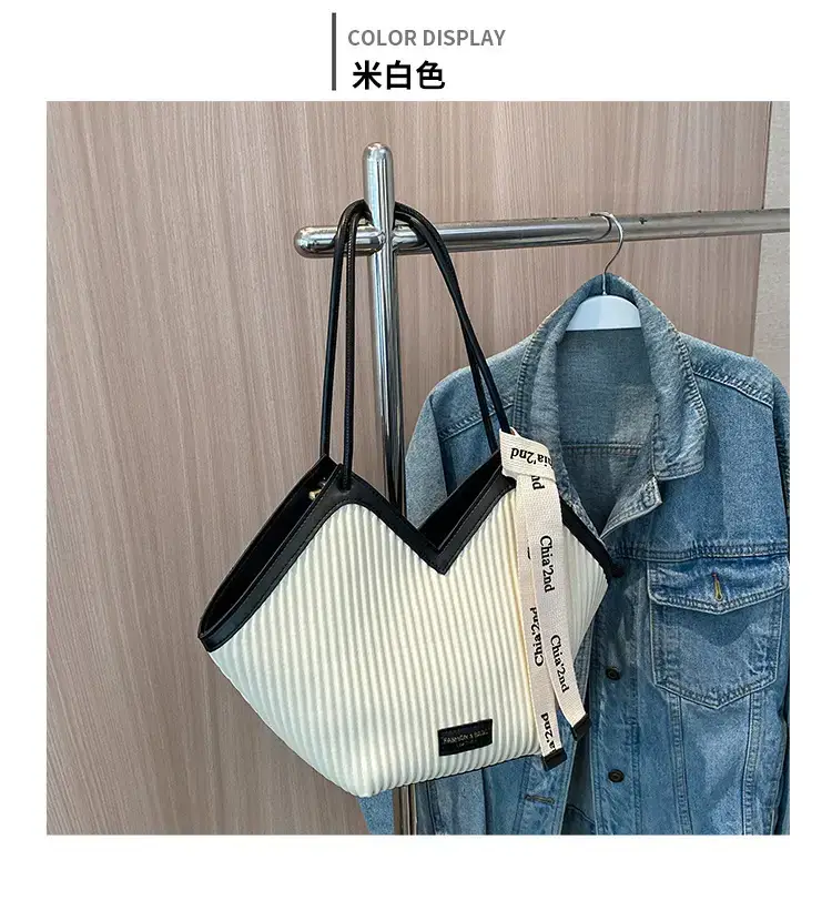Korean Style Canvas Shoulder Bag 2025 Spring Summer Women — feature 27