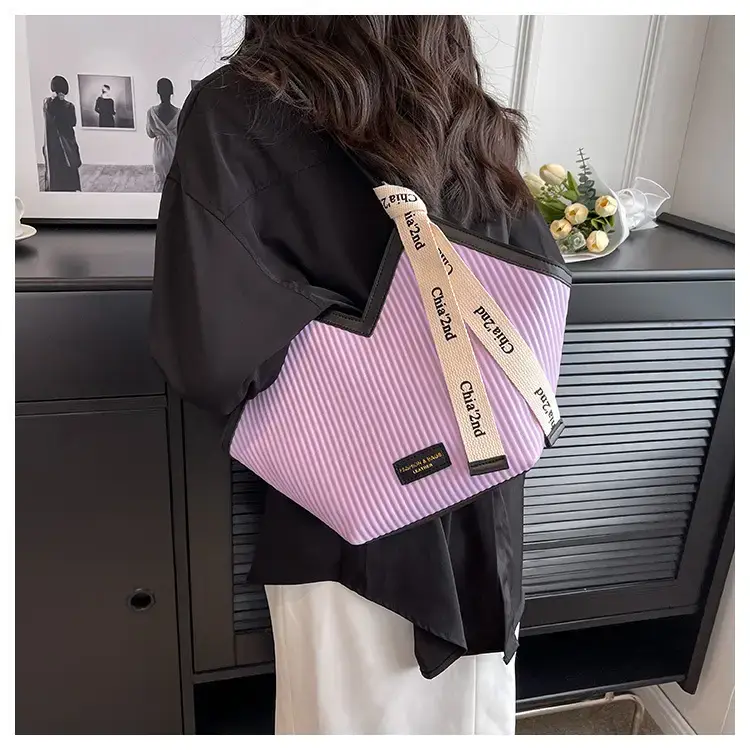 Korean Style Canvas Shoulder Bag 2025 Spring Summer Women — feature 28