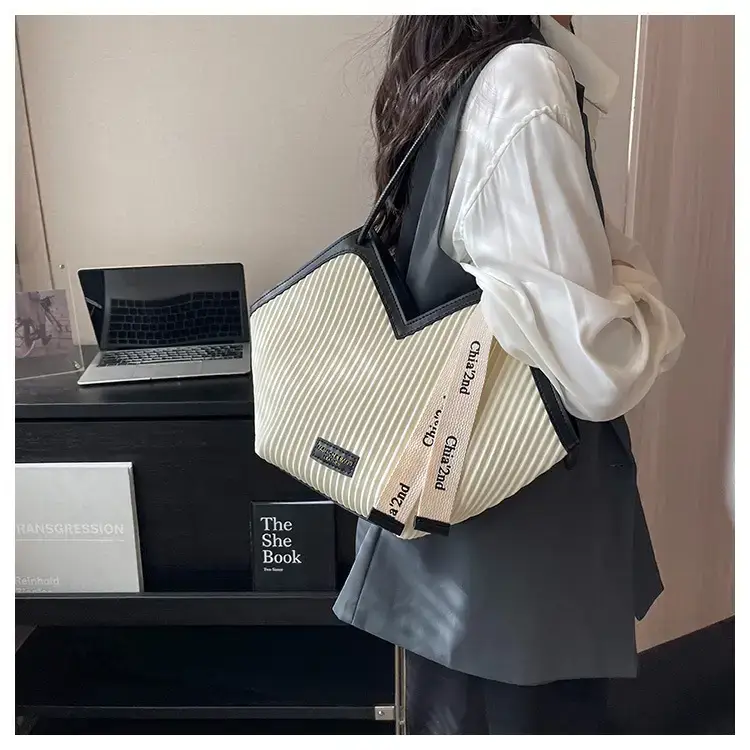 Korean Style Canvas Shoulder Bag 2025 Spring Summer Women — feature 31