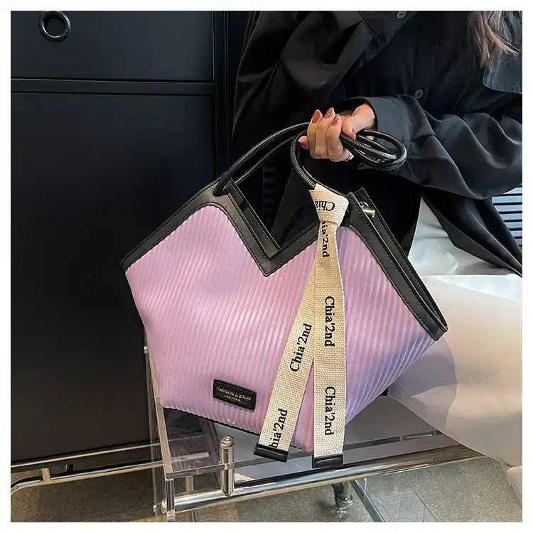 Korean Style Canvas Shoulder Bag 2025 Spring Summer Women — feature 40