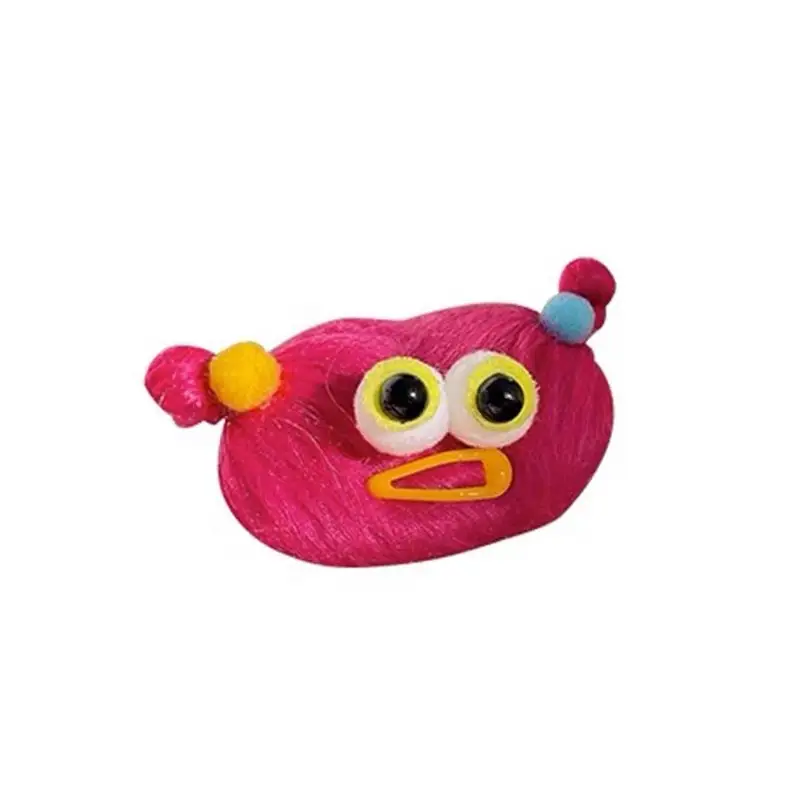 Cute Plush Hairpin with Side Clip for Girls - Image 11