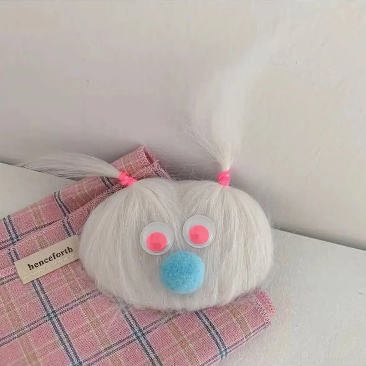 Cute Plush Hairpin with Side Clip for Girls - Image 4