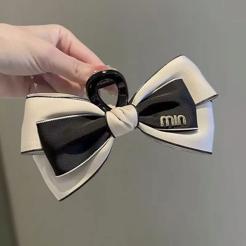 Elegant Starry Bow Clip for Women with Shark Design — feature 34