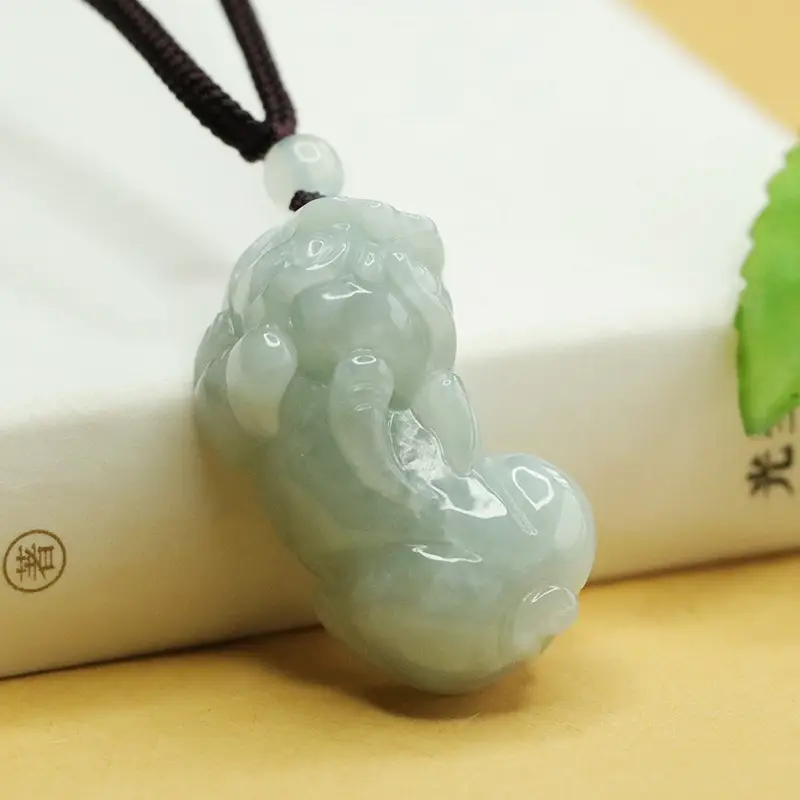 Ayu Natural Jade Pixiu Necklace for Men Women Wholesale - Image 5