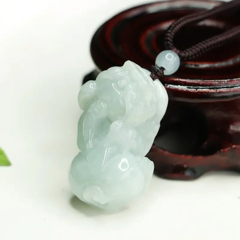 Ayu Natural Jade Pixiu Necklace for Men Women Wholesale - Image 6