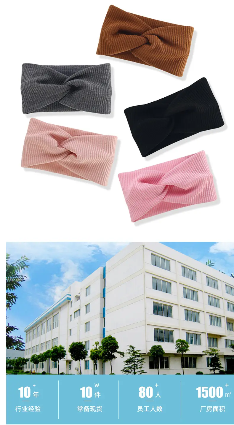 White Cross-Elastic Headband for Sports Yoga — feature 13
