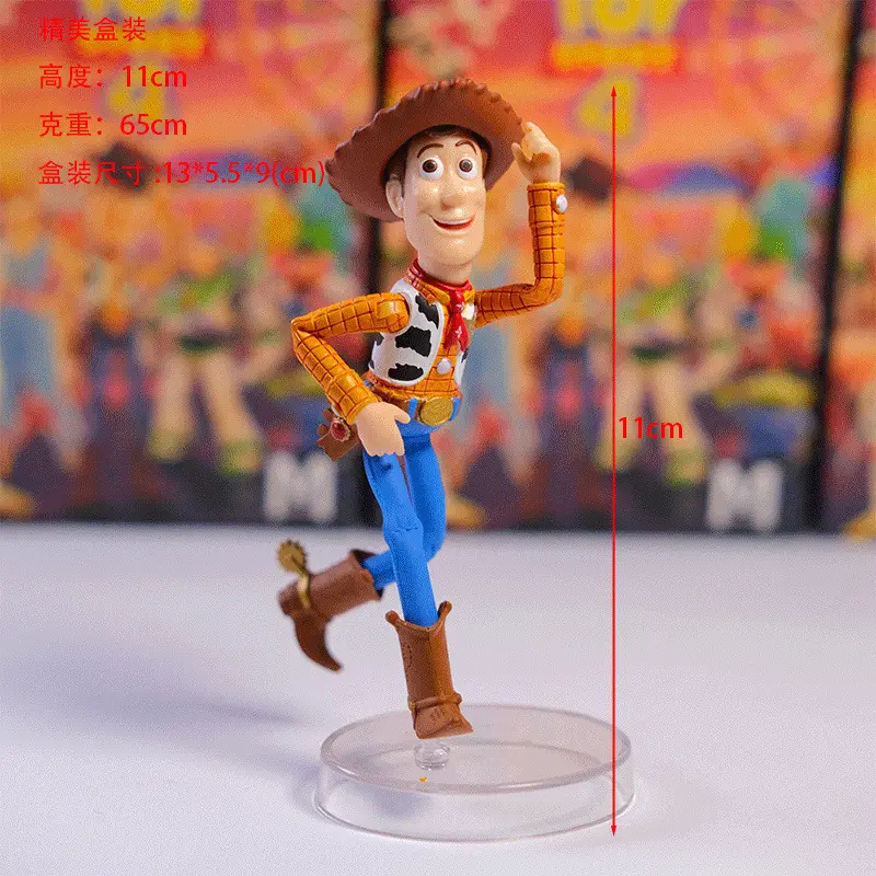 makasa Toy Story 4 blind box semi-movable twisted egg Jingpin basguangnian Hudi 4 suit car