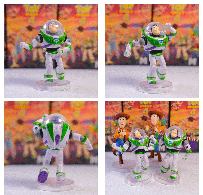 makasa Toy Story 4 blind box semi-movable twisted egg Jingpin basguangnian Hudi 4 suit car — feature 6
